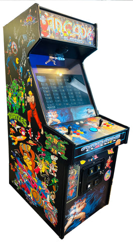 A C - 2 With Trackball Over 3000 Games - WITH ALL NEW PARTS - HEAVY DUTY, COIN OPERATED, COMMERCIAL GRADE WITH FREE PLAY OPTION