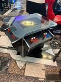 COCKTAIL ARCADE 3-PANEL GAME WITH CUSTOM GRAPHICS OF YOUR CHOICE - PLAYS OVER 3000 GAMES - COIN OPERATED, BRAND NEW, FREE SHIPPING