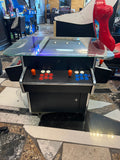 COCKTAIL ARCADE 3-PANEL GAME WITH CUSTOM GRAPHICS OF YOUR CHOICE - PLAYS OVER 3000 GAMES - COIN OPERATED, BRAND NEW, FREE SHIPPING