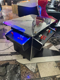 COCKTAIL ARCADE 3-PANEL GAME WITH CUSTOM GRAPHICS OF YOUR CHOICE - PLAYS OVER 3000 GAMES - COIN OPERATED, BRAND NEW, FREE SHIPPING
