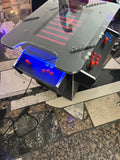 COCKTAIL ARCADE 3-PANEL GAME WITH CUSTOM GRAPHICS OF YOUR CHOICE - PLAYS OVER 3000 GAMES - COIN OPERATED, BRAND NEW, FREE SHIPPING