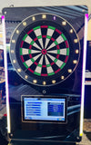 Take Aim Touchscreen Wall-Mount Electronic Dart Board – Coin Operated for Home & Commercial Use
