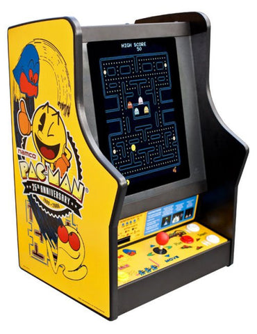 PACMAN, MS PACMAN AND GALAGA BARTOP ARCADE-FREE SHIPPING