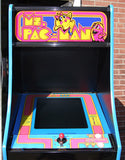 MS PACMAN WITH ALL  NEW PARTS-LOOKS AND PLAY LIKE A NEW GAME-HEAVY DUTY, COIN OPERATED, COMMERCIAL GRADE WITH FREE PLAY OPTION