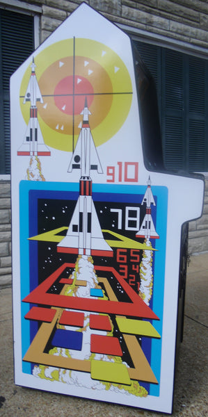 MISSILE COMMAND ARCADE GAME WITH A LOTS OF NEW PARTS-EXTRA