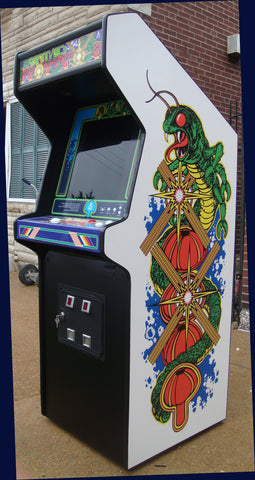 Centipede Arcade, Plays Millipede Also-New Parts, Heavy Duty, Coin Operated, Commercial Grade With Free Play Option