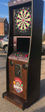 Dart Machine-Take Aim Electronic Coin Operated Dart Board With On Line Play Option-Brand New For Home And Business