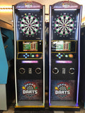 Dart Machine-Take Aim Dart Deluxe Version with LED Lights On The Sides-New Parts, Heavy Duty, Coin Operated, Commercial Grade With Free Play Option