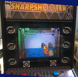 Sharp Shooter Arcade Game With All New Parts-Extra Sharp-New Guns-HEAVY DUTY, COIN OPERATED, COMMERCIAL GRADE WITH FREE PLAY OPTION