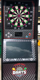 Dart Machine-Heavy Duty Commercial Grade Take Aim Dart Non Coin Operated- Brand New With 23" Monitor