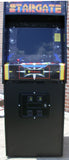 STARGATE ARCADE VIDEO GAME MACHINE WITH LOTS OF NEW PARTS- EXTRA SHARP-HEAVY DUTY, COIN OPERATED, COMMERCIAL GRADE WITH FREE PLAY OPTION