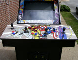 CAPTAIN AMERICA ARCADE WITH A LOTS OF NEW PARTS- EXTRA SHARP-New Parts, Heavy Duty, Coin Operated, Commercial Grade With Free Play Option