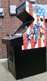CAPTAIN AMERICA ARCADE WITH A LOTS OF NEW PARTS- EXTRA SHARP-New Parts, Heavy Duty, Coin Operated, Commercial Grade With Free Play Option