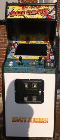 CRAZY CLIMBER ARCADE - EXTRA SHARP-New Parts, Heavy Duty, Coin Operated, Commercial Grade With Free Play Option