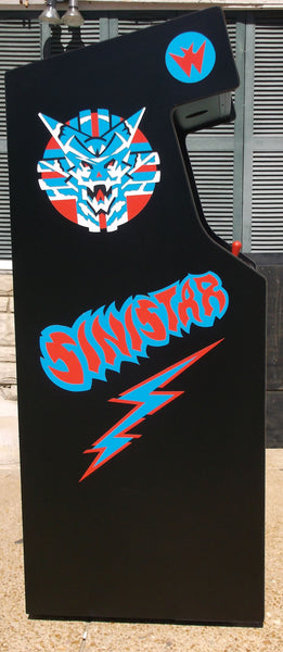 SINISTAR ARCADE WITH LOTS OF NEW PARTS-SHARP-HEAVY DUTY