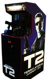 TERMINATOR 2 GUN GAME- LOT OF NEW PARTS-HEAVY DUTY, COIN OPERATED, COMMERCIAL GRADE WITH FREE PLAY OPTION