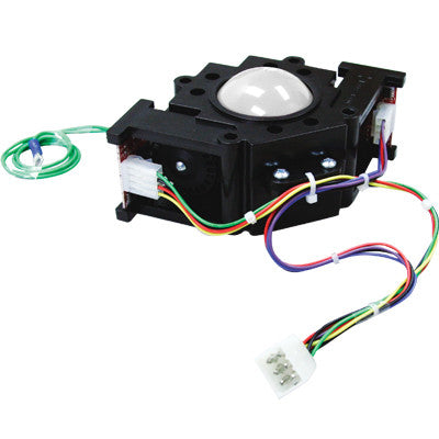 TRACKBALL- 2-1/4" DIAMETER WHITE SOLID BY HAPP FOR CENTIPEDE, MILLIPEDE, BIRDIE KING, MULTI GAME ARCADES & MORE