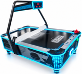 Commercial Coin Operated Super Air Hockey Table with LED Lighting, Electronic Scoring & Ticket Redemption