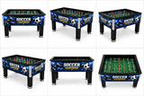 Foosball Table – Soccer Championship Style with Custom Graphics