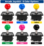 Ms. Pac-Man / Galaga 4-Way Arcade Joysticks Replacement