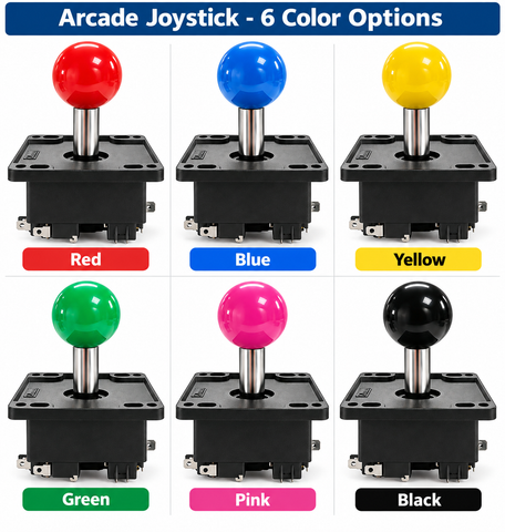 Ms. Pac-Man / Galaga 4-Way Arcade Joysticks Replacement