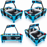 Commercial Coin Operated Super Air Hockey Table with LED Lighting, Electronic Scoring & Ticket Redemption