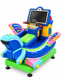 Coin-Operated Boat Kiddie Ride – Commercial Indoor Arcade Amusement Ride