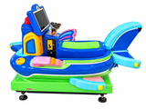Coin-Operated Boat Kiddie Ride – Commercial Indoor Arcade Amusement Ride