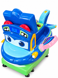 Coin-Operated Boat Kiddie Ride – Commercial Indoor Arcade Amusement Ride