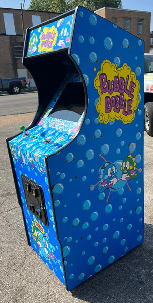 Bubble Bobble Arcade Game With All New Parts And LCD Monitor, Sharp-Ne ...