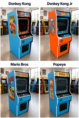 Donkey Kong, Donkey Kong Jr, Mario Brothers & Popeye Starting at $1,480.00