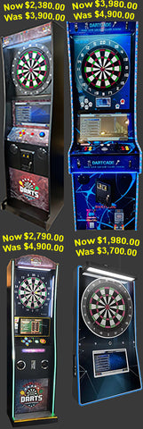 Electronic Dart Machines - Heavy Duty, Commercial Grade Machines - Starting at $1,980.00