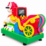 Coin-Operated Pony Carriage Kiddie Ride – Commercial Indoor Amusement Ride