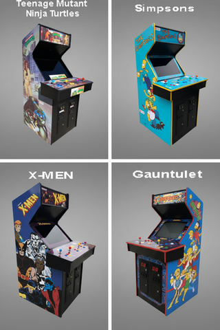 FOUR player classic arcades starting at $2,480.00