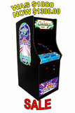 Galaga Arcade Game Refurbished-HEAVY DUTY, COIN OPERATED, COMMERCIAL GRADE WITH FREE PLAY OPTION