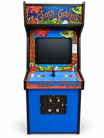 Ghosts ’n Goblins Arcade Machine – Heavy-Duty Commercial Coin-Operated Cabinet with LCD Monitor & Free Play Option