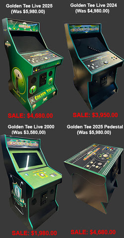 Golden Tee Live Family For Home & Business Use Starting at $1.980.00