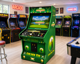 Golden Tee Live 2026 Arcade Machine – Brand New with 32” LCD Monitor for Home & Commercial Use