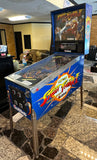 Street Fighter II Champion Edition Pinball Machine by Gottlieb (1993) – Refurbished - LED LightingClassic with Modern Touch - Local Pickup only