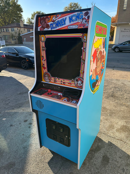 Donkey Kong Arcade, LCD Monitor, Plays Donkey Jr and Donkey Kong 3 als ...
