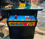 MsPa Cocktail Arcade - Plays 60 Games - Lots of New Parts - Free Shipping