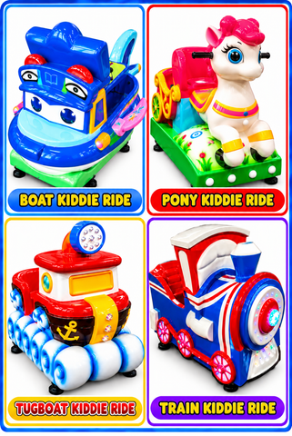 Choose Your Favorite Kiddie Ride – Fun for Every Little Adventure – Starting at $1380.00
