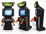 Ranger Mission Arcade Machine – Heavy Duty Commercial Coin-Operated Game with Free Play Option - Refurbished