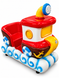 Coin-Operated Boat Kiddie Ride – Commercial Indoor Arcade Amusement Ride