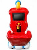 Coin-Operated Boat Kiddie Ride – Commercial Indoor Arcade Amusement Ride