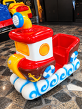 Coin-Operated Boat Kiddie Ride – Commercial Indoor Arcade Amusement Ride