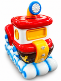 Coin-Operated Boat Kiddie Ride – Commercial Indoor Arcade Amusement Ride