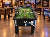 Commercial Grade Soccer Foosball Table with Drink Holders – Custom Artwork Available
