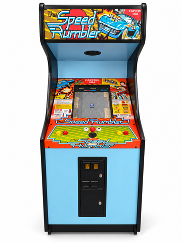 The Speed Rumbler Arcade Machine – Commercial Coin-Operated Cabinet with LCD Monitor – Excellent for Home or Business