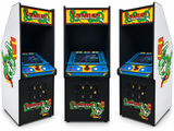 Venture Arcade Machine – Heavy Duty Commercial Coin-Operated Upright Game with Free Play Option with Lots of New Parts and LCD Monitor